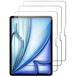 Захисне скло DK для Apple iPad Air 13" M2 2024 A2898/A2899/A2904 Full Glue 3 шт (017813)