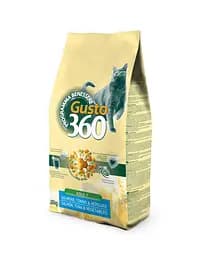 Сухий корм Gusto 360 для котів з лососем, тунцем та овочами 20 кг