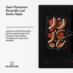 Індукційна плита з витяжкою Klarstein Chef-Fusion DownAir (10045556) - мініатюра 3