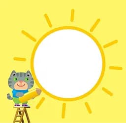 Розмальовка з кольоровим контуром Книжковий хмарочос Котик (403587) - мініатюра 2