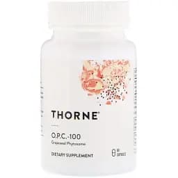 Экстракт виноградных косточек Thorne Research OPC-100, 60 капсул