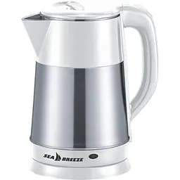 Електрочайник-термос SeaBreeze SB-016 2.5 л, 1500 Вт, диск, пластик+нерж