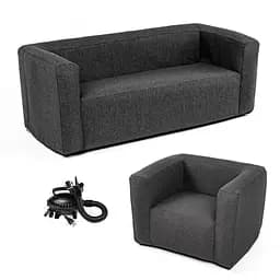 Комплект надувной мебели Wall Sticker SW-00002658 диван и кресло серый