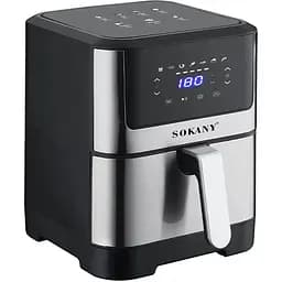 Аэрофритюрница безмасляная Sokany SK-ZG-8040 электрическая 7л с сенсорным управлением 1800Вт