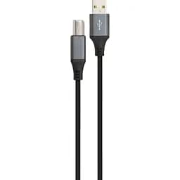 Кабель Cablexpert USB 2.0 AM/BM 3 m Black/Gray (CCBP-USB2-AMBM-10) [119092]