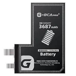 Акумулятор iPhone 12 Pro Max A2466, 3687mAh, без контролера, оригінал G+OCA PRo