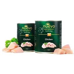 Консервированный корм для собак с курицей Nuevo Adult 400 г