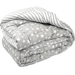 Одеяло силиконовое Руно Star Plus, 140х205 см, серое (321.52Star_plus)