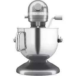 Планетарний міксер KitchenAid Artisan з підйомною чашею 6.6 л срібний медальон (5KSM70SHXEMS) - мініатюра 4