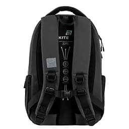 Рюкзак для старшої школи Kite Education teens 2578M Step Up Темно-сірий (K26-2578M-3) - мініатюра 6