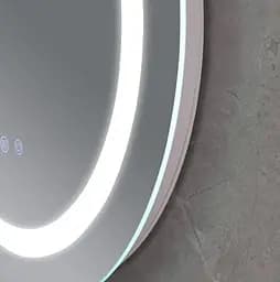 Дзеркало Mixxus PLAIN MC03-60 з LED Touch, Anti-fog, димером, регулюванням яскравості (MI6662) - мініатюра 8