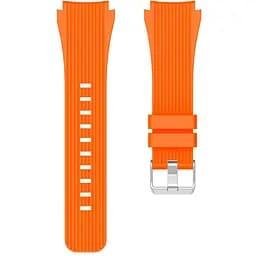 Силіконовий ремінець Watchbands Galaxy на смарт-годинник Samsung Galaxy Watch 46mm - помаранчевий (WB001GALAXYORANGE2)