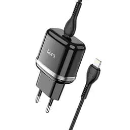 Адаптер HOCO Type-C to Lightning Cable Victorious single port charger set N24 |1Type-C, 20W/3A, PD/QC| - мініатюра 3