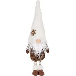 Мягкая игрушка BonaDi Гном в белом колпаке 17х14х59 см (000265457)