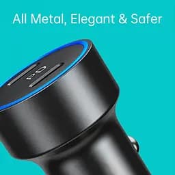 Автомобільний зарядний пристрій Choetech С0054BK 2xUSB-C, 40 Вт, PD - мініатюра 4