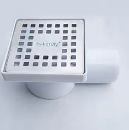 Трап канализационный Bakimay PL5056 боковой 10х10 см 30412