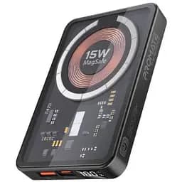 Повербанк Promate TransPack-5 5000 mAh Black (transpack-5.black)