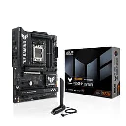 Материнcька плата TUF GAMING B650E-PLUS WIFI sAM5 B650 4xDDR5 M.2 HDMI DP Wi-Fi BT ATX Asus teh0019025 - мініатюра 10