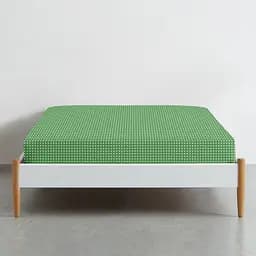 Простирадло Cosas на резинці 90x190x25 green dots, зелений (DropGreen_90x190x25) - мініатюра 2