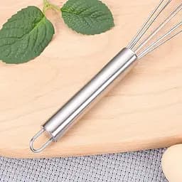 Вінчик кульковий з нержавіючої сталі 26 см, Kitchen Master Сріблястий 87353 - мініатюра 10