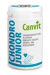 Канвит Хондро Юниор Canvit Chondro Junior для поддержания здоровья хрящей и суставов, иммунной системы и пищеварения у щенков и молодых собак 230 г.