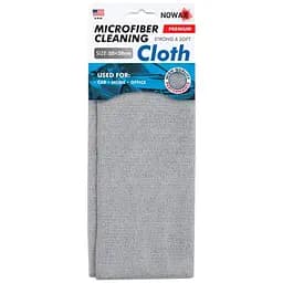 Професійна серветка Nowax For Cleaning з мікрофібри 30х30 см сіра (NX67331)