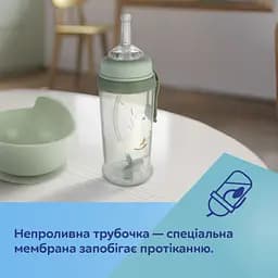 Бідончик непроливайка Canpol babies з трубочкою та обтяжувачем DOGS (56/510_bro) - мініатюра 5