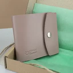 Подарунковий жіночий набір Handycover №54 (нюдовий) гаманець + ключниця + обкладинка на паспорт - мініатюра 5