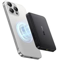Портативний ЗП Power Bank Baseus EnerFill FM12 Qi2 Magnetic 22.5W з БЗП 10000mAh (E00285) Cosmic Black - мініатюра 3