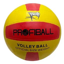 М'яч волейбольний "Profiball" Bambi VA 0016(Red-Yellow) розмір №5