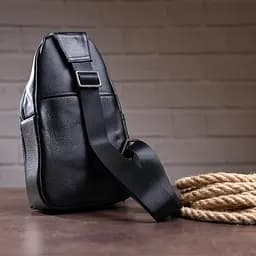 Чоловіча шкіряна сумка Vintage 17,5х30х6,5 см sum0012243 - мініатюра 4