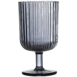 Набір келихів Ardesto Graphite скляних, 300 мл, 2 шт. (AR2630GL)