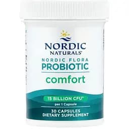 Пробіотики Nordic Naturals Nordic Flora Probiotic Comfort 15 млрд КУО 30 капсул
