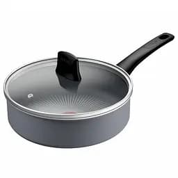 Сотейник Tefal Halo 24 см з кришкою сірий (C3123253)