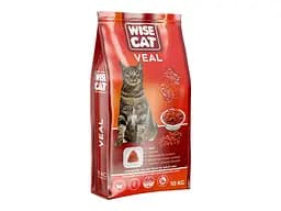 Сухий корм для кішок Wise Cat Veal 400 г (4820111141661)
