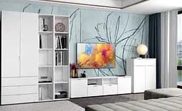 Комод Doros Рон 2 2 фасади 1 шухляда Білий 80х38х100 (41516003) - мініатюра 9