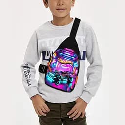 Сумка через плечо детская Hot Wheels 29х17 см сумка слинг для мальчика (02252)