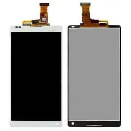 Дисплей Sony C6502 Xperia ZL L35h /C6503 /C6506 білий