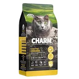 Сухий беззерновий холіст корм Charm Cage-Free Chicken Чарм курка вільного вигулу для котів 2 кг.