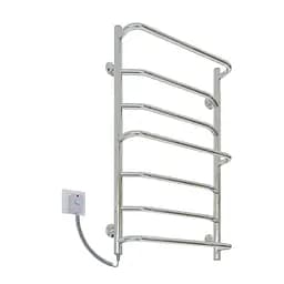 Электрический полотенцесушитель Kosser Микс 800x500/7 ЕL рег. ДМ07EL, Хром, Левое