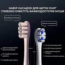Розумна зубна електрощітка Oclean X Plus Pro Digital Blue (6970810556186) - мініатюра 5