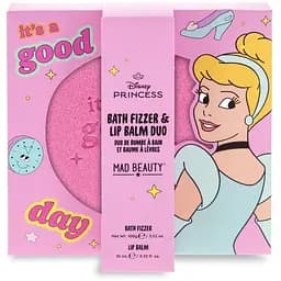 Набір Mad Beauty Disney Princess Express Yourself бомбочка та бальзам для губ Попелюшка 10 мл