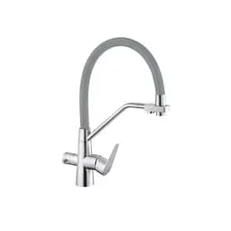 Змішувач для кухні з підключенням до фільтру Kroner KRP Edelstahl Klassisch - ESG03817GRA CV027937 Нержавіюча сталь - мініатюра 4