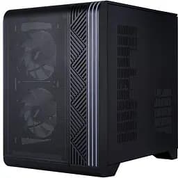 Корпус 1stPlayer VT5-BK-3F7 Black - мініатюра 7