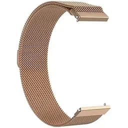 Ремінець BeCover Milanese Style для Huawei Watch GT (22 mm)/GT 2 46 mm/GT 2 Pro/GT Active/Honor Watch Magic/Magic 2/GS Pro/Dream Brown (707760) - мініатюра 2