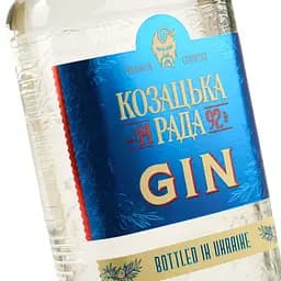 Джин Козацька Рада 37.5 % 0.7 л - мініатюра 6