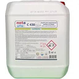 Засіб для видалення жиру та бруду Neta C 430 з різного типу поверхонь концентрат 1:10, 5 кг