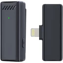 Бездротовий Lightning петличний мікрофон із зарядним кейсом Savetek P32 Apple iPhone iPad до 20 м