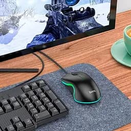Миша Hoco GM19 Enjoy RGB [93369] - мініатюра 9