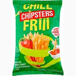 Дубль. Соломка картопляна Chipster's зі смаком чилі та томату з кисло-солодким соусом 70 г